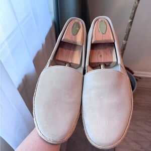 Vintage BALLY 1980s beige Slip-On Shoes